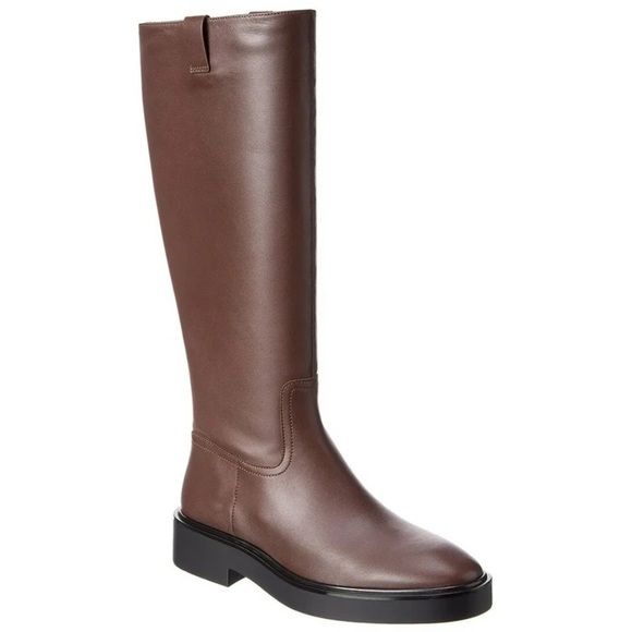 Stuart Weitzman Henley Leather Knee-High Boot, 39.5/US9.5 - Picture 1 of 14